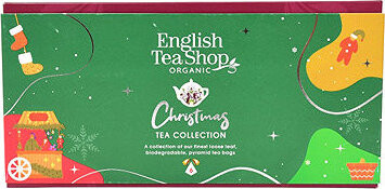 English Tea Shop Vánoční stromek, 6 figurek, 6 pyramidek, Zelená Kouzla