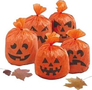 Dekorácia tekvice vrecúška 20 ks