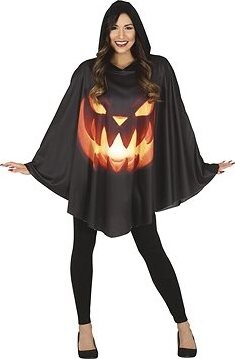 GUIRCA Dámske pončo – tekvica