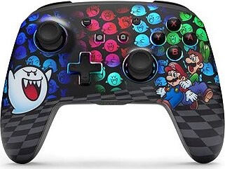 PowerA Enhanced Wireless Controller na Nintendo Switch with Lumectra Ghost – Peek-a-Boo