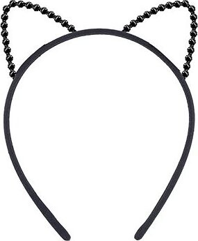 Guirca Čelenka mačka Halloween čierna