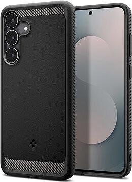Spigen Rugged Armor Matte Black Samsung Galaxy S25 FE