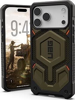 UAG Monarch Pro Kevlar Element Green iPhone 17 Pro Max
