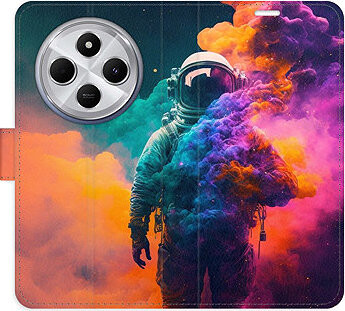 iSaprio Flip puzdro Astronaut in Colours 02 pre Xiaomi Redmi 14C/Poco C75