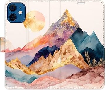 iSaprio flip puzdro Beautiful Mountains pre iPhone 12 mini