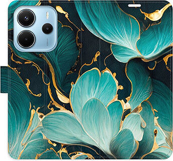 iSaprio Flip puzdro Blue Flowers 02 pre Xiaomi Redmi Note 14