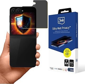 3MK Silky Matt Privacy na Samsung Galaxy Z Flip 6/7 FE