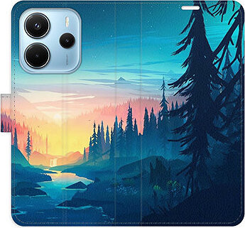 iSaprio Flip puzdro Magical Landscape pre Xiaomi Redmi Note 14