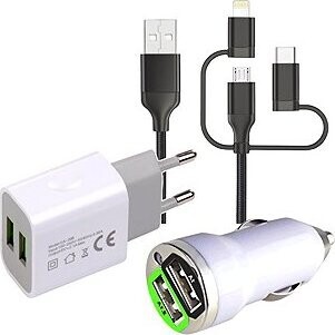 PREXIM adaptér na mobilný telefón 3 v 1