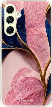 iSaprio Pink Blue Leaves pre Samsung Galaxy A54 5G