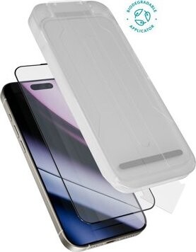 Epico ImpactCeramic Glass 3D Ultraširoké krytie s aplikátorom proti prachu na iPhone 16 Pro Max