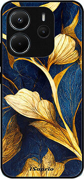 iSaprio Lesklý kryt Gold Leaves Xiaomi Redmi Note 14