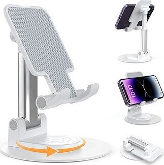 Choetech 360 Degree Rotation Desktop Mobile/ipad stand-white