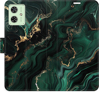 iSaprio Flip puzdro Emerald 02 pre Motorola Moto G54 5G/G54 5G Power Edition