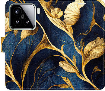 iSaprio Flip puzdro GoldBlue pre Xiaomi 15