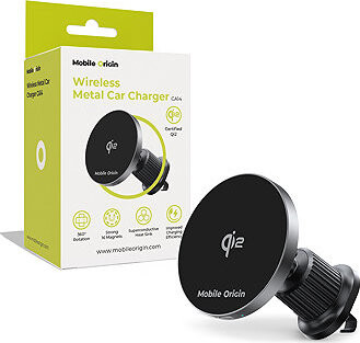 Mobile Origin Wireless Metal Car Charger CA14