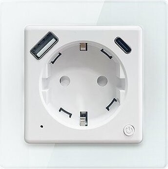 IMMAX NEO Nexa vnitřní bez kolíku, typ F, 1xUSB, 1xUSB C, PD 20W, WiFi