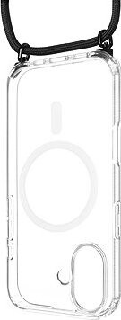 FIXED MagPure Neck s čiernou šnúrkou na krk pre Apple iPhone 17