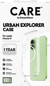 PanzerGlass CARE kryt Apple iPhone 17 Urban číry/biely MagSafe