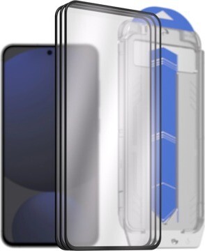 AlzaGuard 2.5D Glass EasyFit DustFree na Samsung Galaxy S24 FE