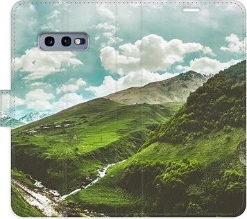 iSaprio flip puzdro Mountain Valley na Samsung Galaxy S10e