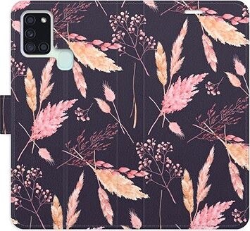 iSaprio flip puzdro Ornamental Flowers 02 na Samsung Galaxy A21s