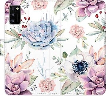 iSaprio flip puzdro Succulents Pattern pre Samsung Galaxy A41