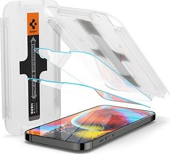 Spigen tR EZ Fit 2 Pack Transparency iPhone 13 Pro/13/14/16e