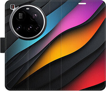 iSaprio Flip puzdro Color Waves pre Xiaomi 15 Ultra