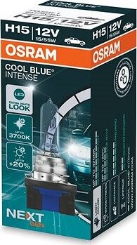 OSRAM H15 Cool Blue Intense, 12 V, 15/55 W,PGJ23t-1