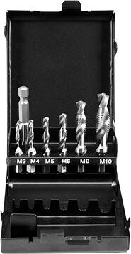 YATO Vrtáky so závitníkom M3-M10 v sade YT-44849