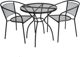 ROJAPLAST Set záhradného nábytku ZWMT-06 záhradný stôl 1 + 2 záhradné stoličky ZWMC-32