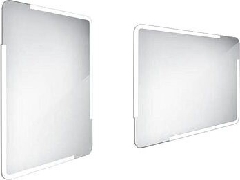 Nimco LED zrkadlo 60 × 80 cm – difuzér z akrylového skla ZP 15002