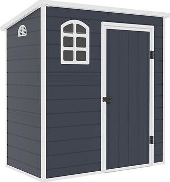 ROJAPLAST Domček záhradný BECK A, sivý 191 × 111 × 194 cm