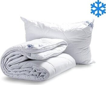 Brotex Zimná Thermo Súprava, prikrývka 140 × 200 cm zimná 1680 g + vankúš 70 × 90 cm 900 g Unico zip