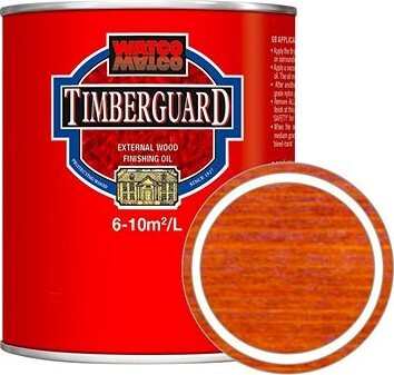 Timberex Prírodný olej na drevo do exteriéru Timberguard Exterior, hnedá, RO. PWA289.1