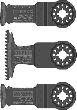 STROXX Sada 6 ks oscilačných pílových listov