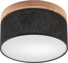 Brilagi – BELLADONNA 1× E27 priemer 30 cm čierna/dub