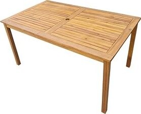 DOPPLER Stôl záhradný ATLAN 150 × 90 × 75 cm