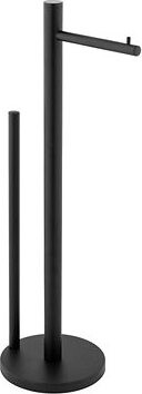 DuraHome Stojan na toaletný papier, LAGO 50974, čierny