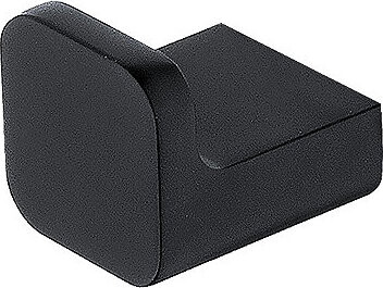 Nimco Maya čierny Háčik kovový do kúpeľne a WC – jednoduchý matný MAC-29054-90