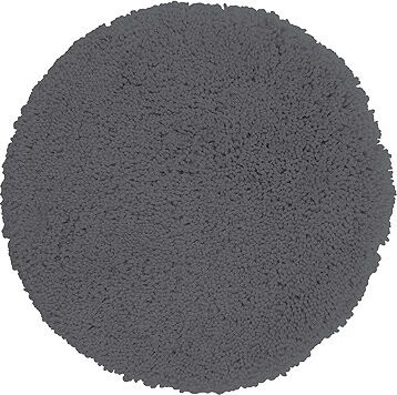 Spirella kulatá Koupelnová předložka Highland průměr 60 cm šedá