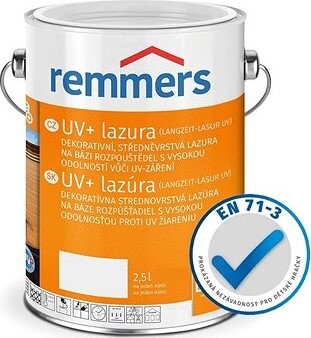 Remmers - UV+ Lazúra 2,5 l Farblos / bezfarebná UV+