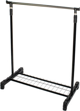 HomeLife Pojazdný stojan na šaty Single