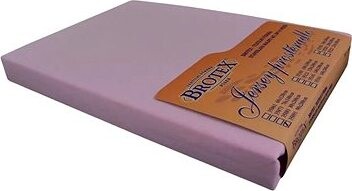 Brotex Jersey plachta na posteľ ružová, 120 × 200 cm