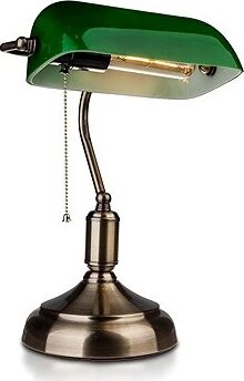 V-Tac Stolová LED lampa bankárska, zelená