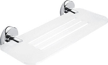 Nimco Polica do kúpeľne a sprchy 30 cm – plexisklo kov Unix UN-X330-26