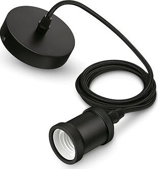 Philips Vintage závesný kábel 2 m s objímkou E27 max. 40 W, IP20, čierne