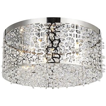 LUXERA 64372 – Krištáľové stropné svietidlo VITRA 5× G9/33 W/230 V