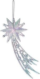 CLAYRE & EEF Strieborná vianočná ozdoba hviezda